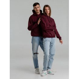 Толстовка с капюшоном Snake II бордовая