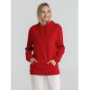Толстовка с капюшоном унисекс Hoodie, красная