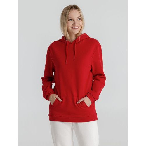 Толстовка с капюшоном унисекс Hoodie, красная