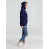 Толстовка с капюшоном унисекс Hoodie, темно-синяя