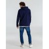 Толстовка с капюшоном унисекс Hoodie, темно-синяя