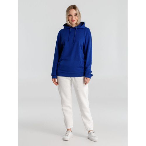 Толстовка с капюшоном унисекс Hoodie, ярко-синяя