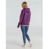 Толстовка с капюшоном унисекс Hoodie, фиолетовый меланж