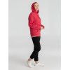 Толстовка с капюшоном унисекс Hoodie, красный меланж