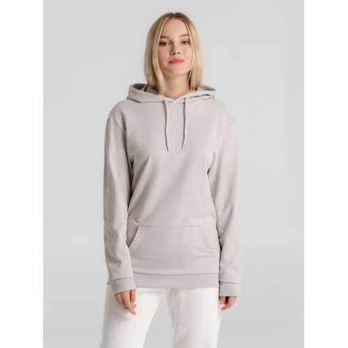 Толстовка с капюшоном унисекс Hoodie, дымчато-серая