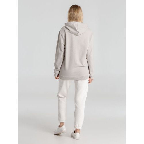 Толстовка с капюшоном унисекс Hoodie, дымчато-серая