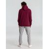 Толстовка с капюшоном унисекс Hoodie, бордовая
