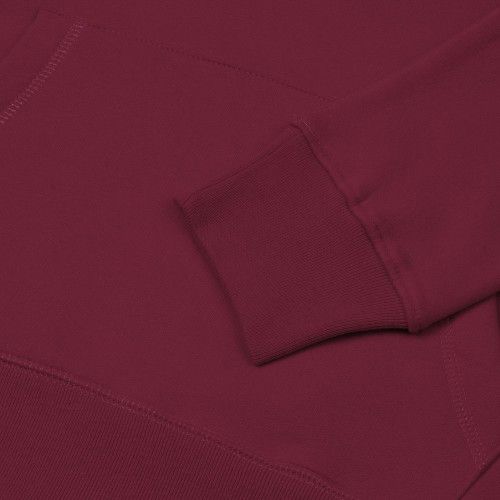 Толстовка с капюшоном унисекс Hoodie, бордовая