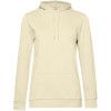 Толстовка с капюшоном женская Hoodie, светло-желтая