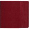 Ежедневник Flap, недатированный, красный