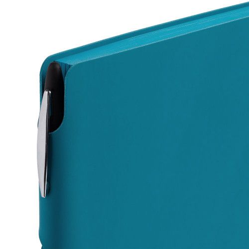 Ежедневник Flexpen Shall, недатированный, бирюзовый