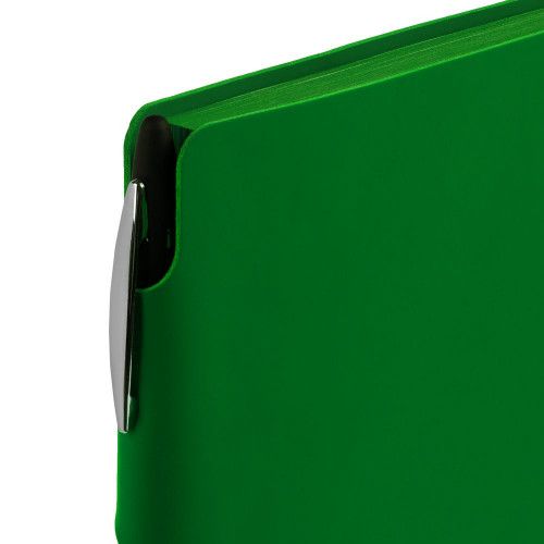 Ежедневник Flexpen Shall, недатированный, зеленый