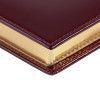 Ежедневник Luxe, недатированный, бордовый