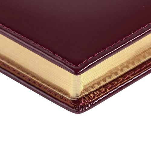 Ежедневник Luxe, недатированный, бордовый