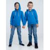 Толстовка с капюшоном детская Kirenga Kids, бирюзовая