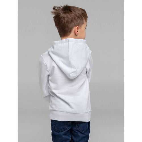 Толстовка с капюшоном детская Kirenga Kids, белая