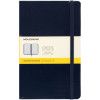 Записная книжка Moleskine Classic Large, в клетку, синяя
