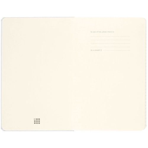 Записная книжка Moleskine Classic Large, в линейку, белая