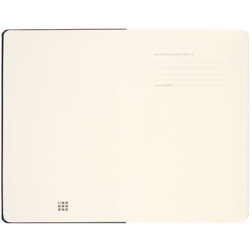 Записная книжка Moleskine Classic Soft Large, в линейку, черная