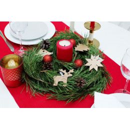 Деревянная подвеска Carving Oak