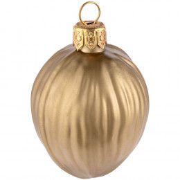 Елочная игрушка «Грецкий орех» в коробке