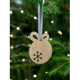 Деревянная подвеска Christmate