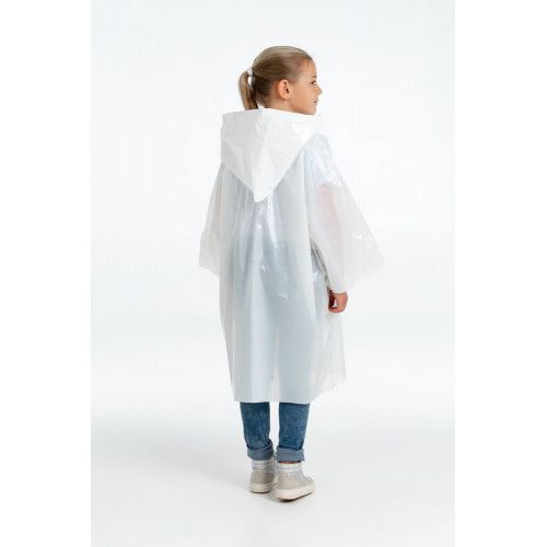 Дождевик-плащ детский BrightWay Kids, белый