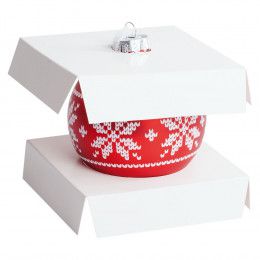 Елочный шар «Скандинавский узор»