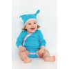 Шапочка детская Baby Prime, бирюзовая с розовым