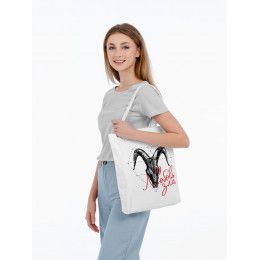 Холщовая сумка «Любовь зла»