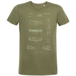 Футболка приталенная Old Patents. Knife