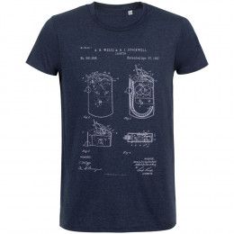 Футболка приталенная Old Patents. Lighter