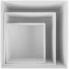 Коробка Cube, M, белая