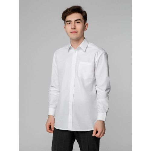 Рубашка мужская с длинным рукавом Collar, белая