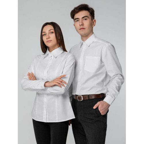 Рубашка мужская с длинным рукавом Collar, белая
