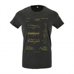 Футболка приталенная Old Patents. Knife