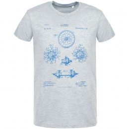 Футболка приталенная Old Patents. Wheel