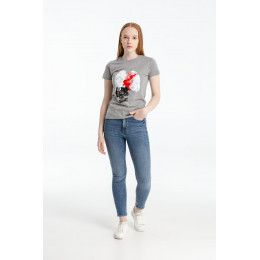 Футболка женская «Ты у меня вот здесь»