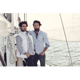 Рубашка мужская в полоску Reno