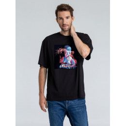 Футболка оверсайз «Дама с горностаем»