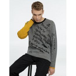 Джемпер «Цитаты. Хармс. Работа»