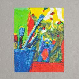 Холщовая сумка Artist Bear