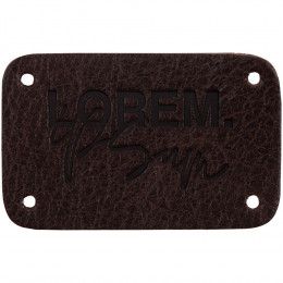 Лейбл кожаный Beta