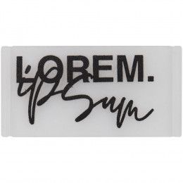 Лейбл из ПВХ Dzeta