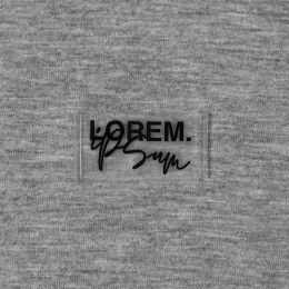 Лейбл из ПВХ Dzeta