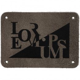 Лейбл кожаный Beta