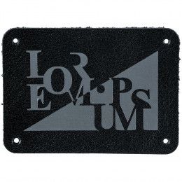 Лейбл кожаный Beta