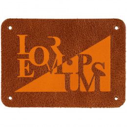 Лейбл кожаный Beta