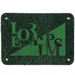 Лейбл кожаный Beta