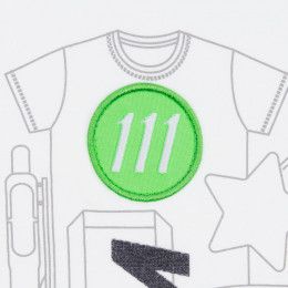 Шеврон вышивной на заказ Lambda